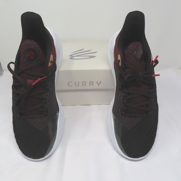 Under Armour Curry 11 DC Mens 10 NIB‎ Basketball Shoes Black Red Box 3026616-001 main image 6